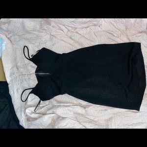 Windsor shimmery dress with back cut-out